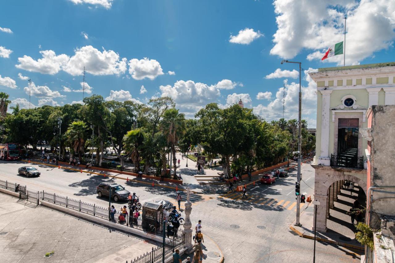 Hotel La Catedral Merida Bagian luar foto