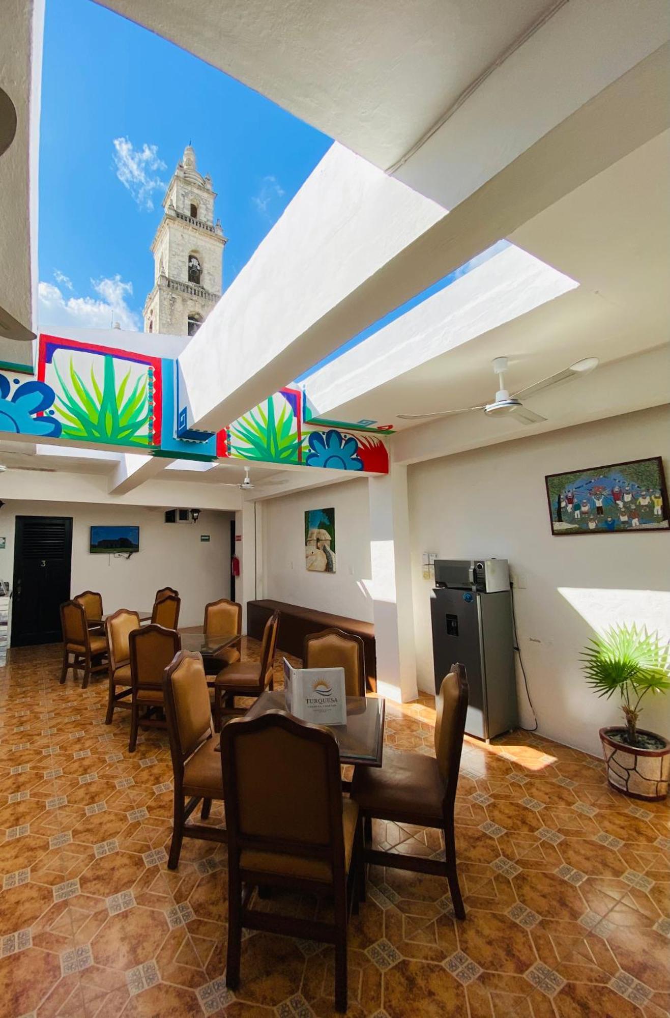 Hotel La Catedral Merida Bagian luar foto